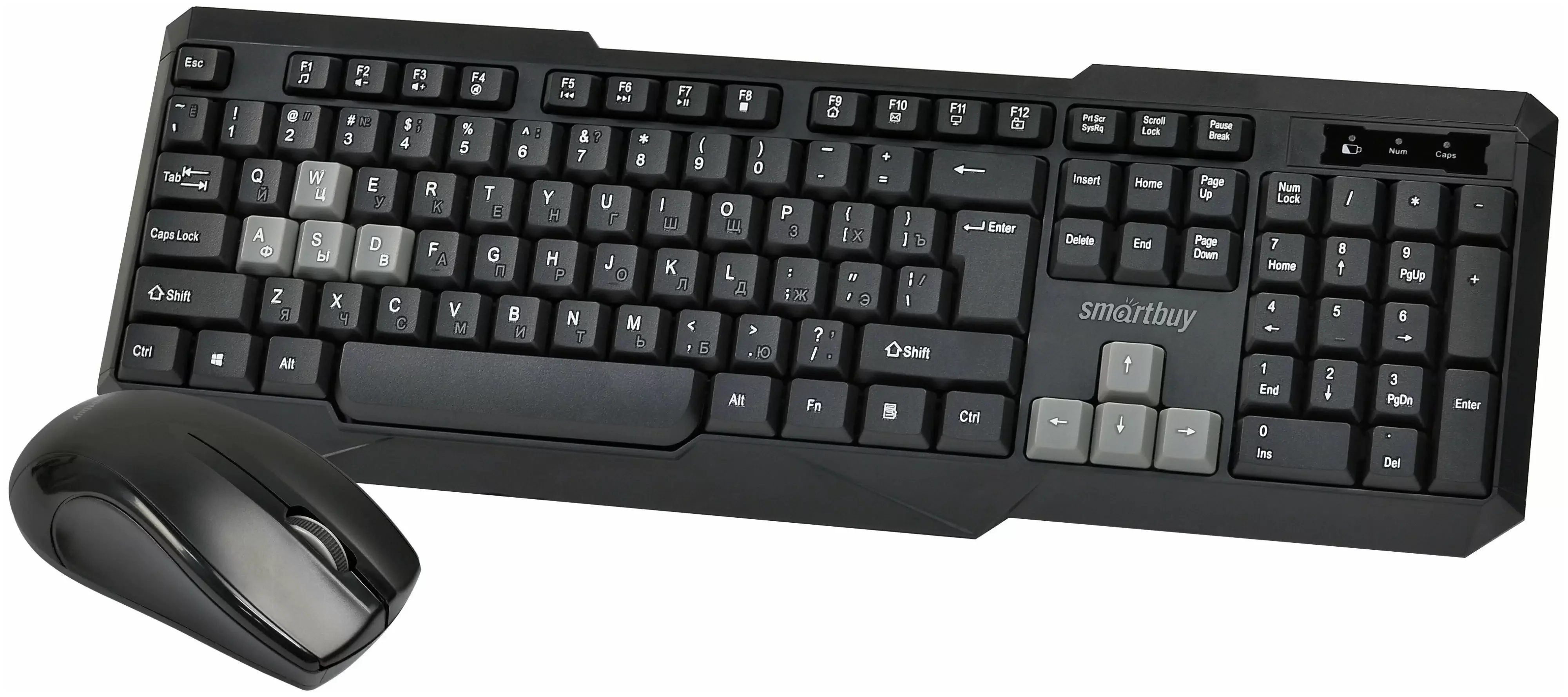 Комплект клавиатура+мышь Smartbuy ONE черный SBC-236374AG-K