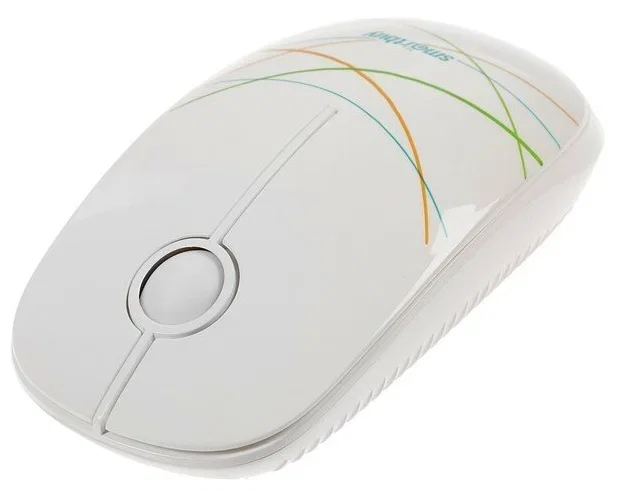 Комплект клавиатура+мышь с цветными клавишами Smartbuy 218346AG белый SBC-218346AG-W