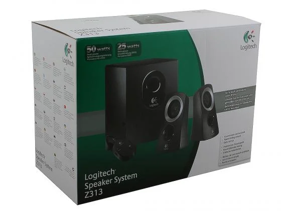 Акустическая система 2.1 Logitech Z313 (980-000413)