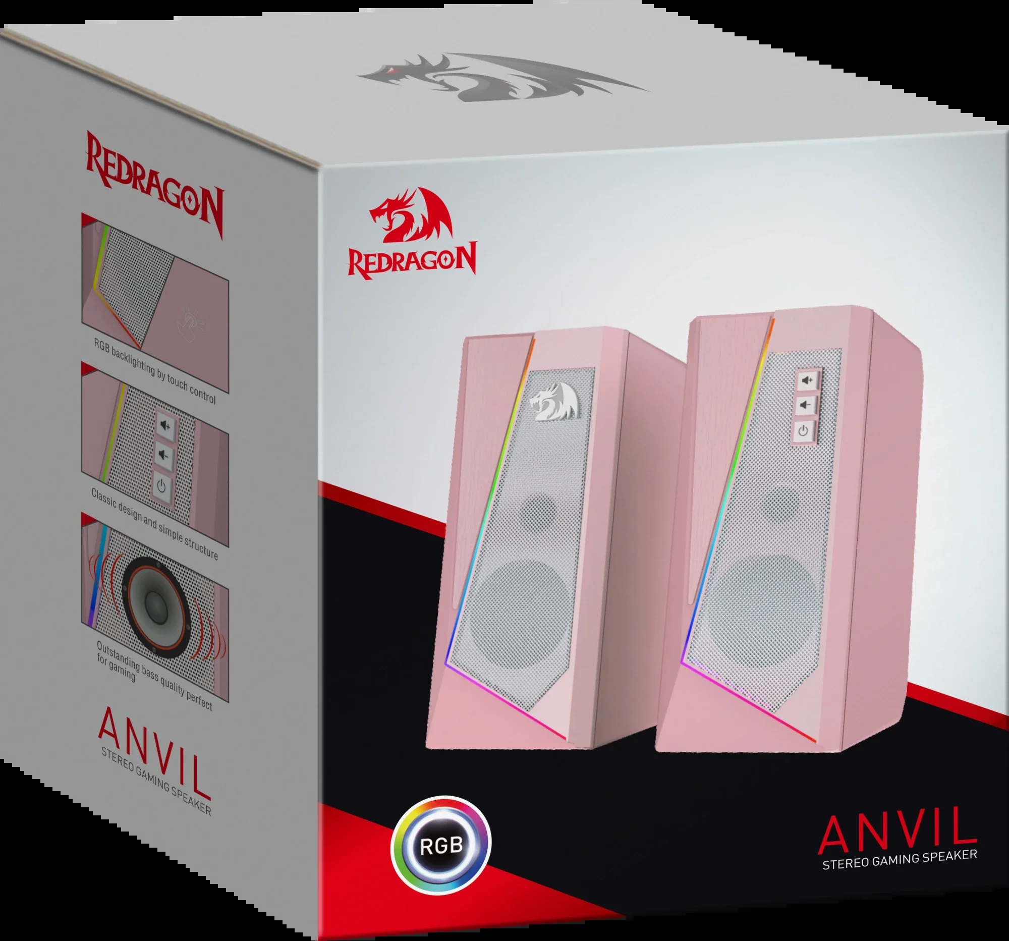 Акустическая система 2.0 Defender ANVIL Redragon