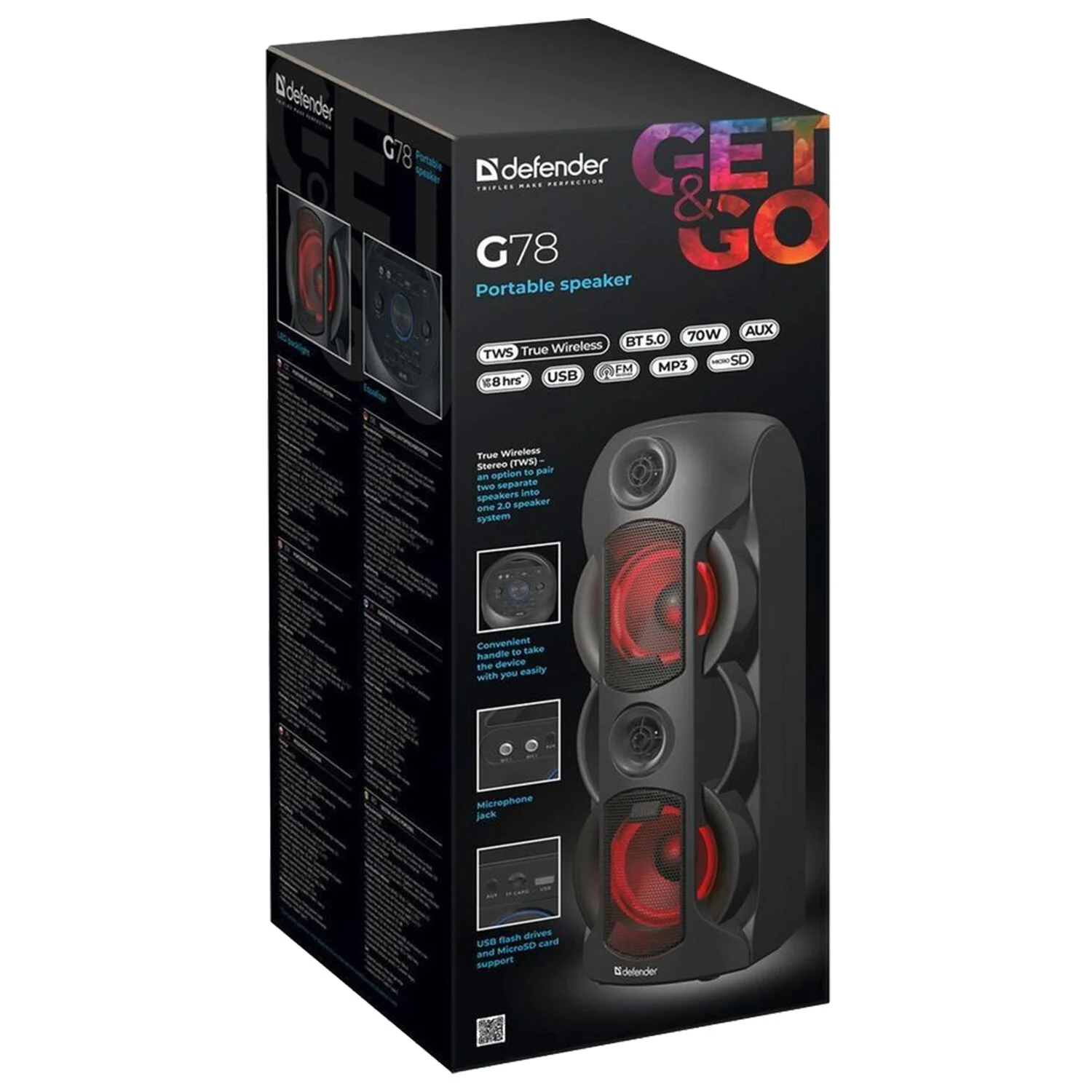 Акустическая система 2.0 Defender G78