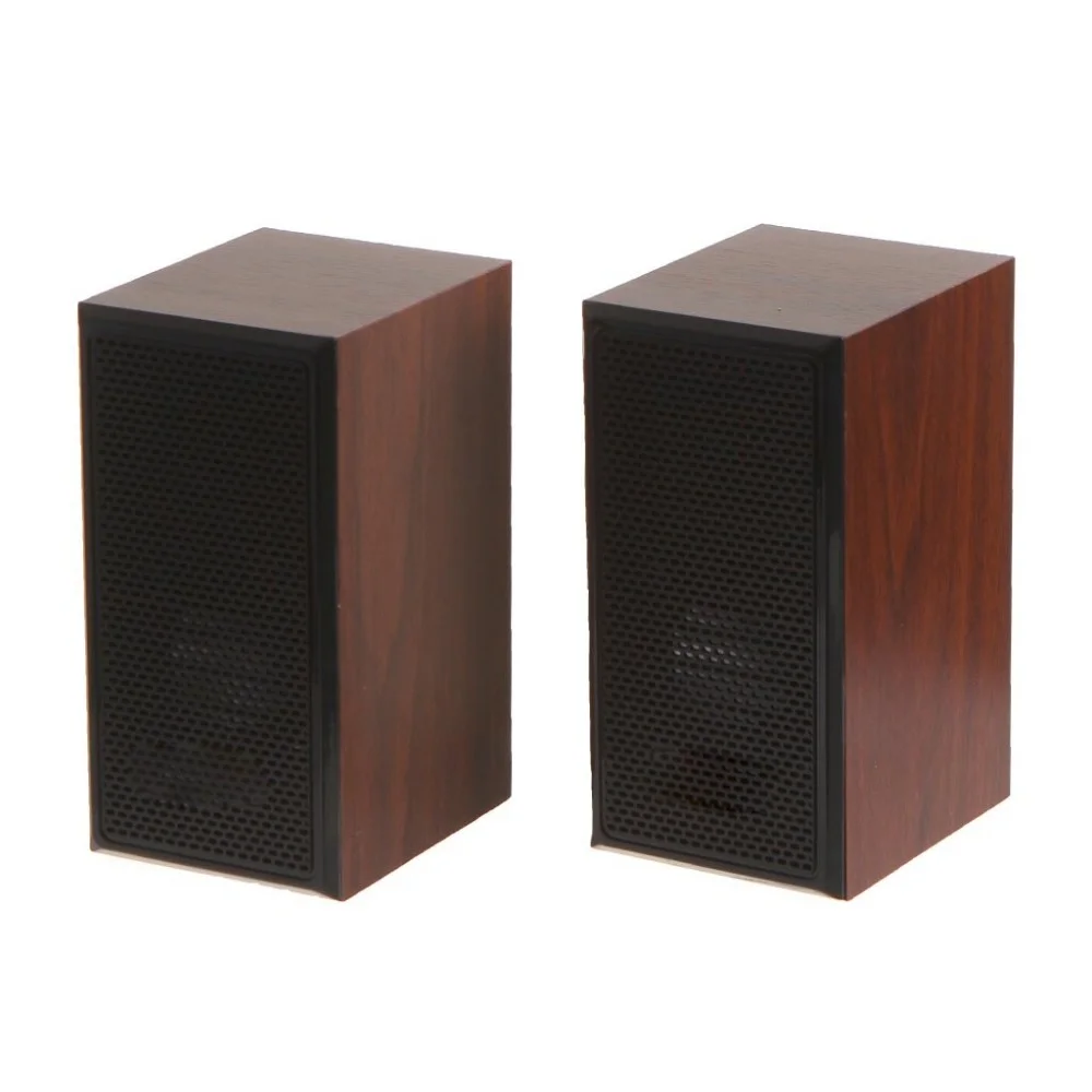 Акустическая система 2.0 ExeGate EX287058RUS Tango 312 (питание USB, 2х3Вт (6 Вт RMS), 80-20000Гц, светлое дерево)