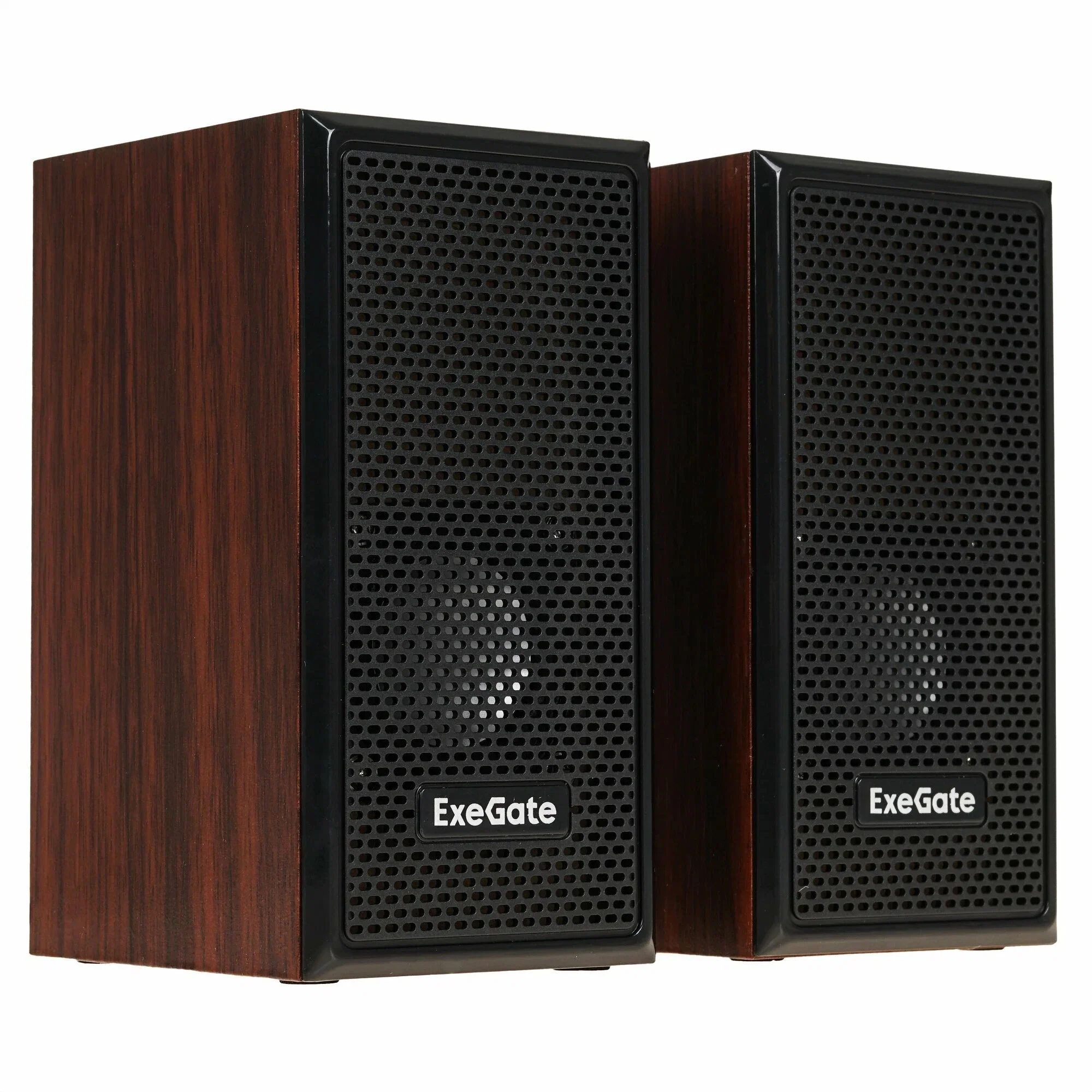 Акустическая система 2.0 ExeGate EX287058RUS Tango 312 (питание USB, 2х3Вт (6 Вт RMS), 80-20000Гц, светлое дерево)