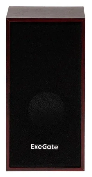 Акустическая система 2.0 ExeGate EX287059RUS Tango 314 (питание USB, 2х3Вт (12 Вт RMS), 80-20000Гц, темное дерево)