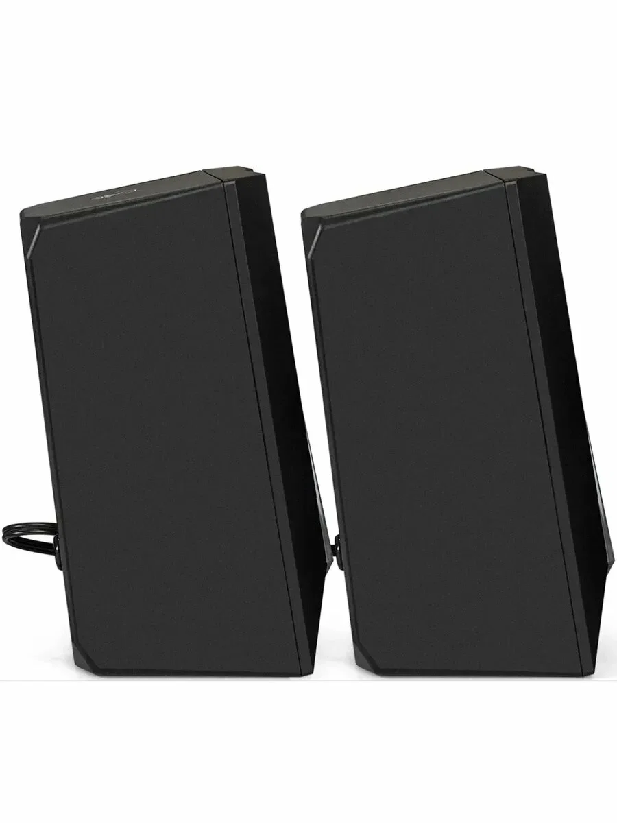 Акустическая система 2.0 ExeGate EX289688RUS Accord 240 (питание USB, 2х3Вт (6Вт RMS), 60-20000Гц, черный, RGb подсветка)