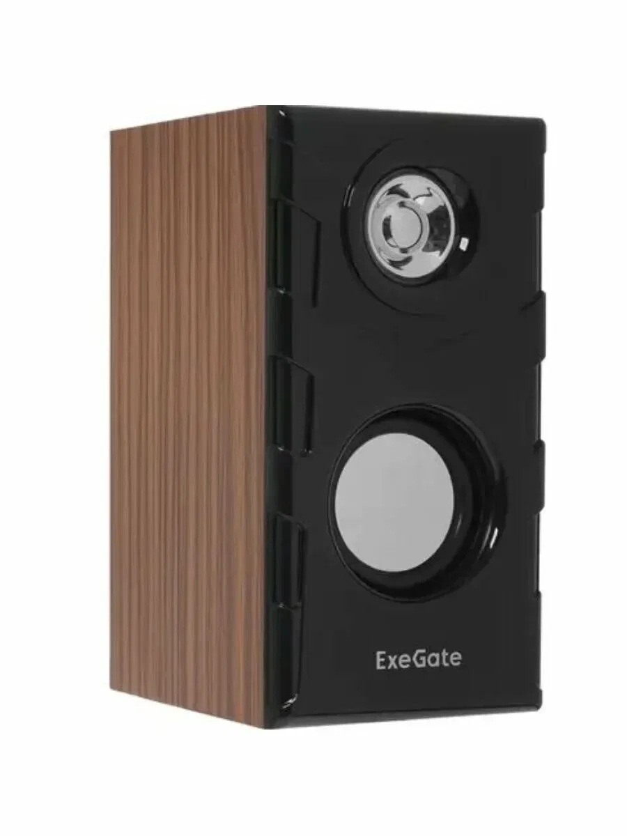 Акустическая система 2.0 ExeGate EX289694RUS Tango 316 (питание USB, 2х3Вт (6 Вт RMS), 80-20000Гц, дерево)