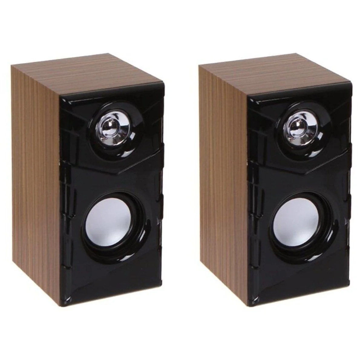 Акустическая система 2.0 ExeGate EX289694RUS Tango 316 (питание USB, 2х3Вт (6 Вт RMS), 80-20000Гц, дерево)