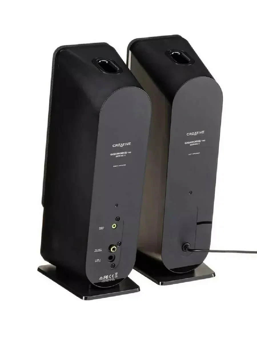 Акустическая система Creative GigaWorks T40 series II 2.0 черный 32Вт