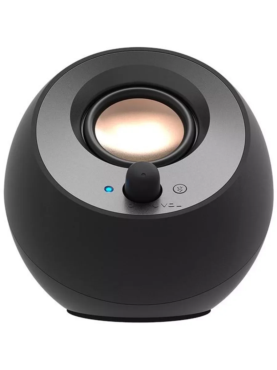 Акустическая система Creative Pebble V3 MF1700 2.0 черный 8Вт BT