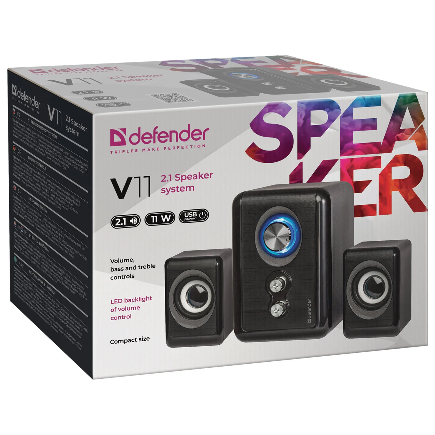 Акустическая система Defender 2.1 V11