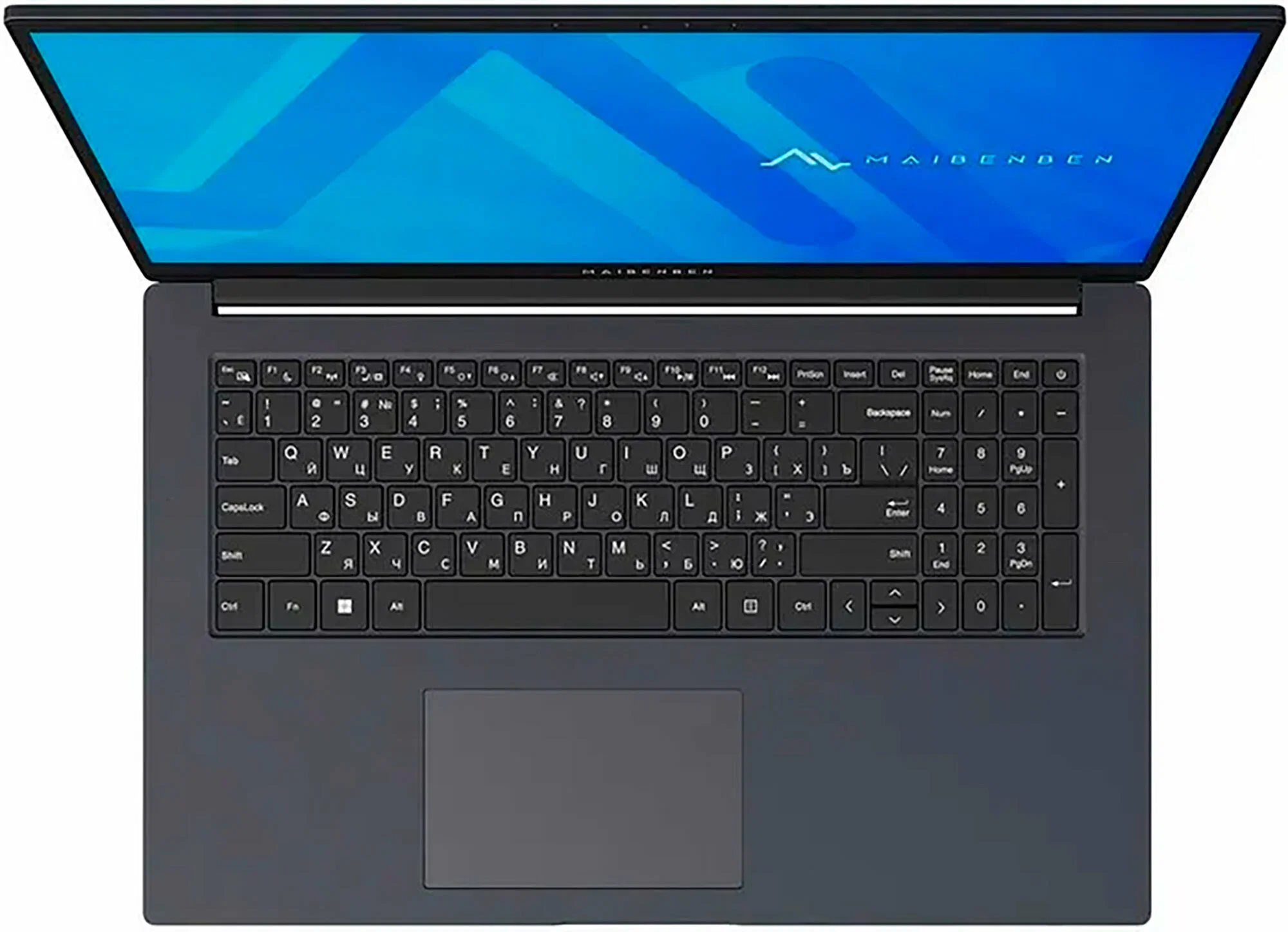Ноутбук Maibenben M17A-R758UM 17.3" FHD IPS, AMD R7-5825U, 8Gb, 512Gb SSD, Linux, синий
