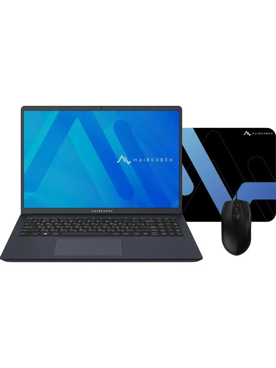 Ноутбук Maibenben M647 16" WUXGA IPS, AMD R7-4800H, 8Gb, 512Gb SSD, Win11 Home, синий