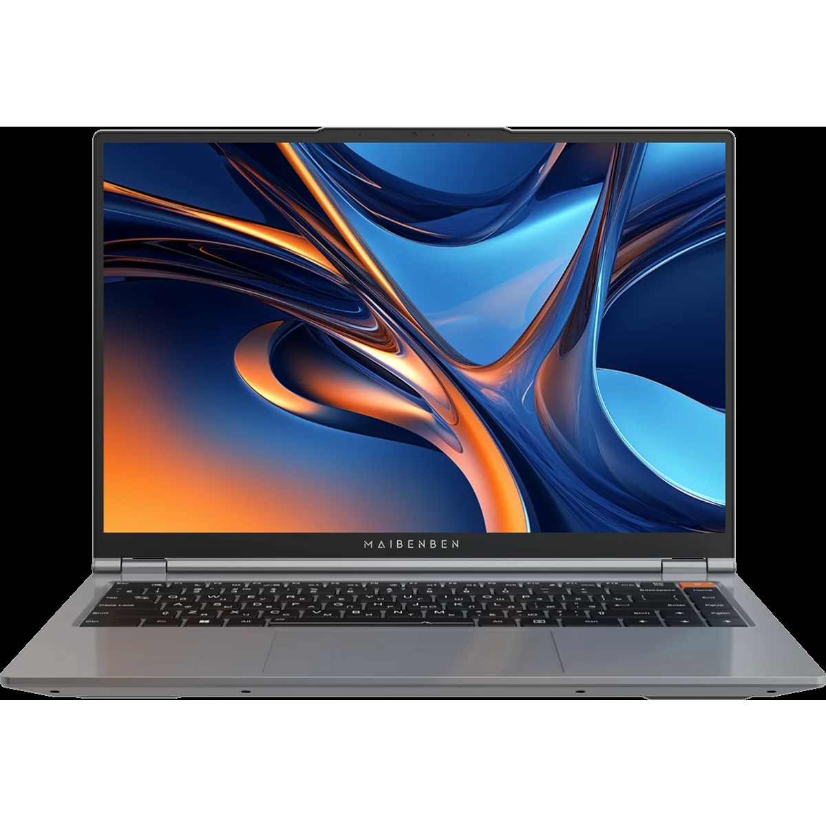 Ноутбук Maibenben P15B-R576UM 15.3" WUXGA IPS, AMD R5-7640HS, 16Gb, 512Gb SSD, Linux, серый