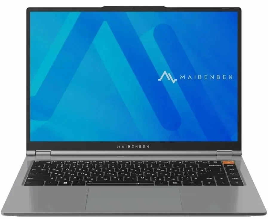 Ноутбук Maibenben P15B-R576UM 15.3" WUXGA IPS, AMD R5-7640HS, 16Gb, 512Gb SSD, Linux, серый