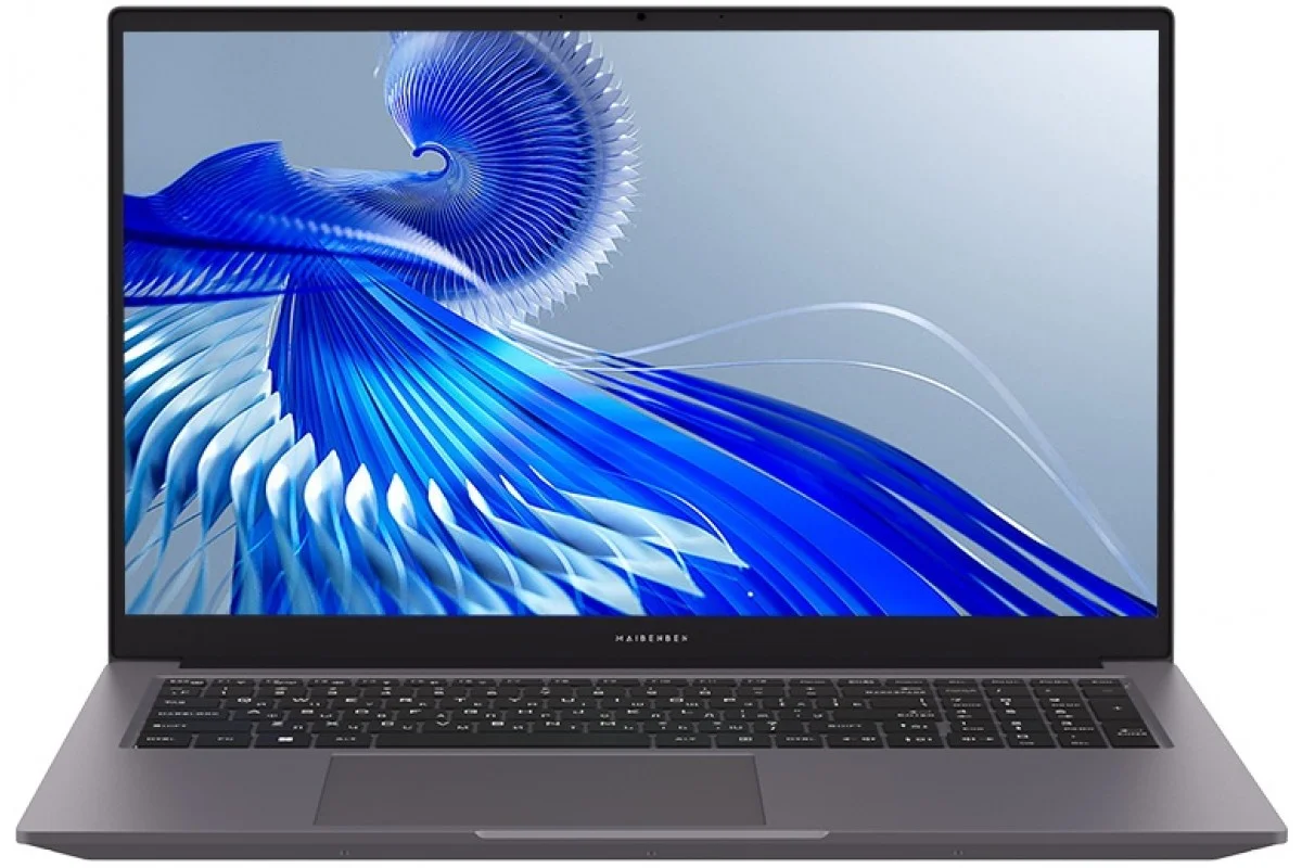 Ноутбук Maibenben P17A-R787UM 17.3" FHD IPS, AMD R7-8745HS, 16Gb, 1Tb SSD, Linux, серый