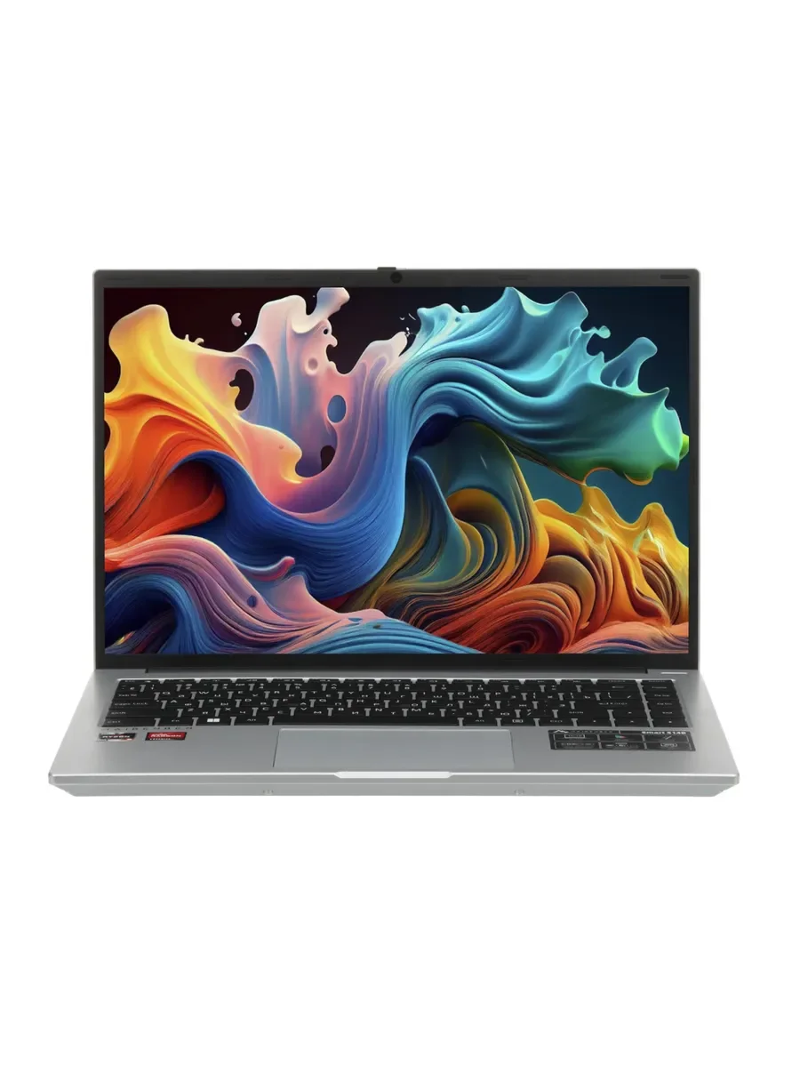 Ноутбук Maibenben S14B-R560UM 14.5" 3K 120Hz IPS AMD R5-6600H, 8Gb, 512Gb SSD, Linux, серебристый