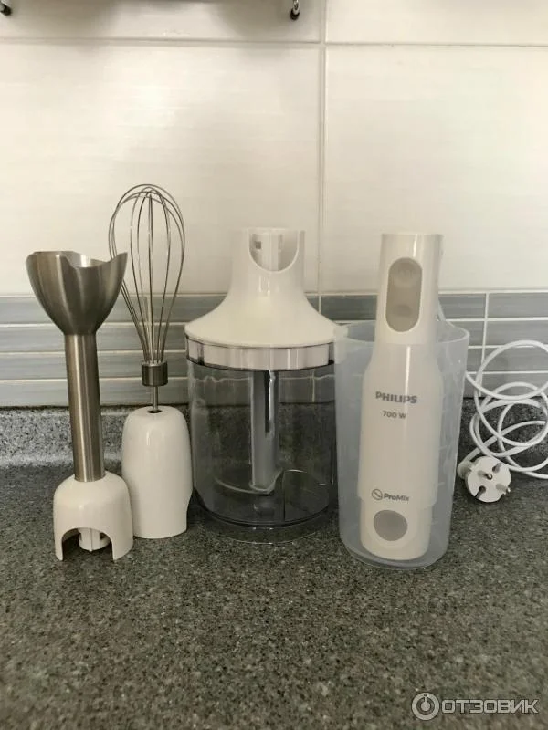 Блендер погружной Philips HR2545/00, белый