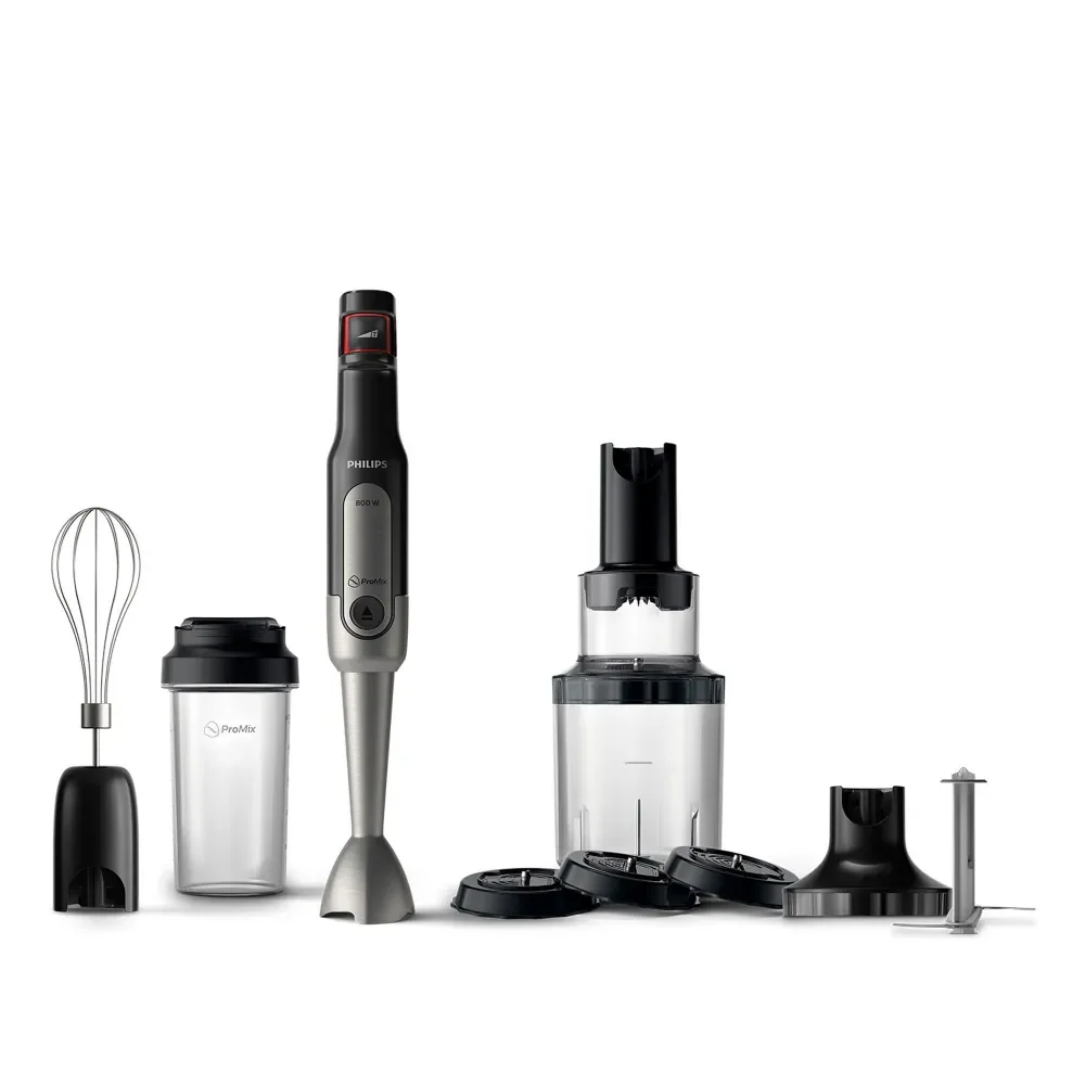 Блендер погружной Philips HR2657 800Вт, измельчитель 1л, стакан 0,5л