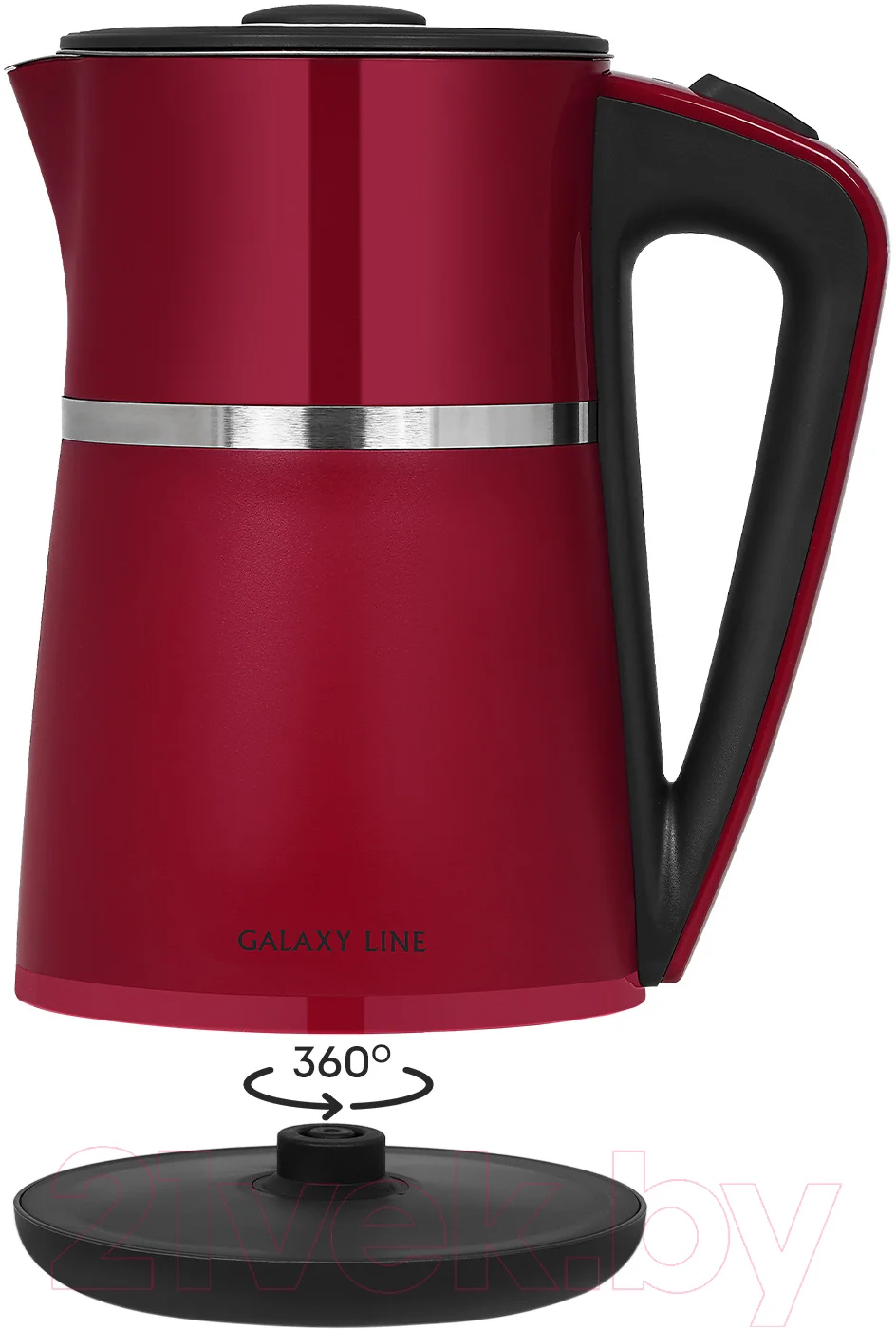 Чайник электрический Galaxy LINE GL 0339, красный