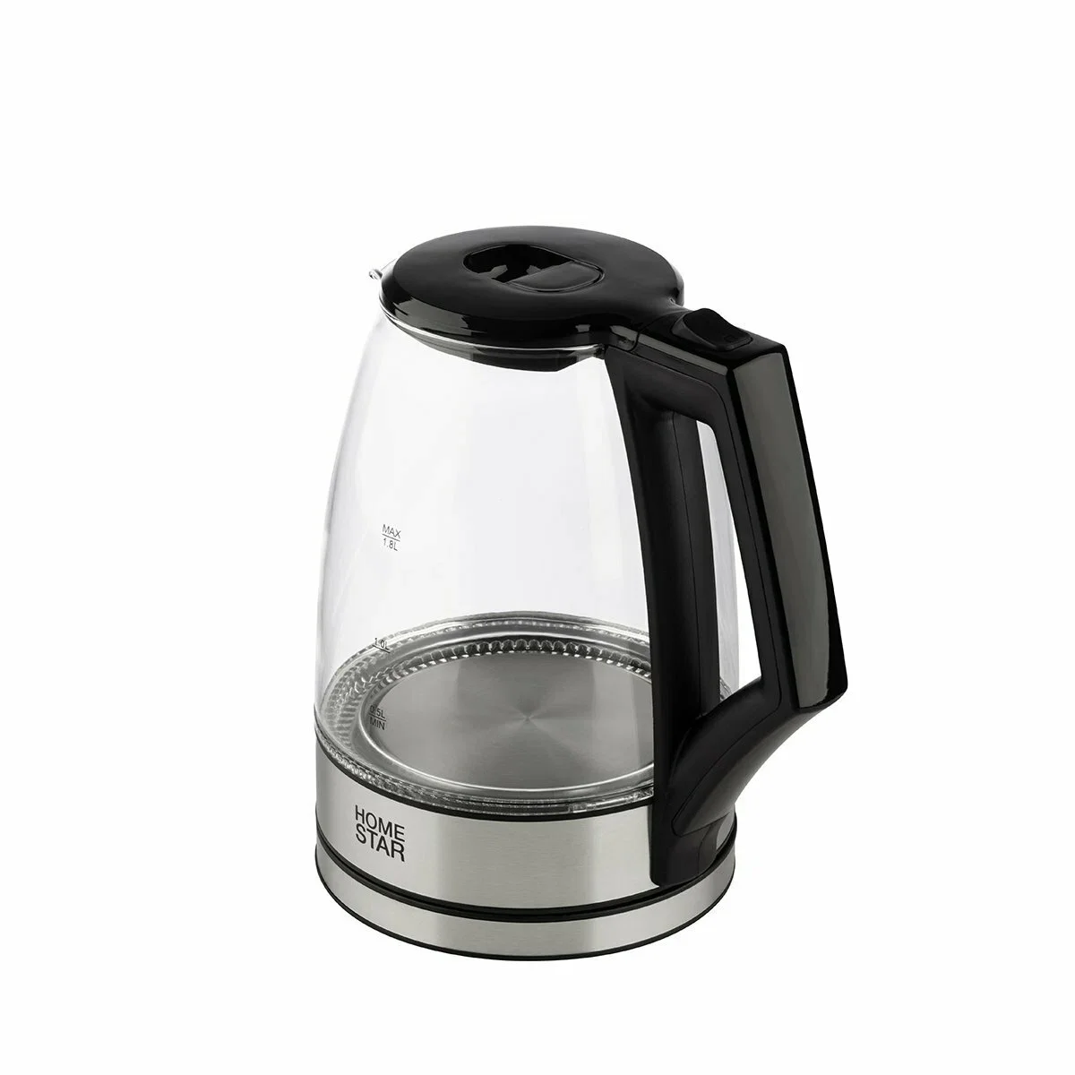 Чайник электрический Homestar HS-1004 (1.8 л), черный (107841)