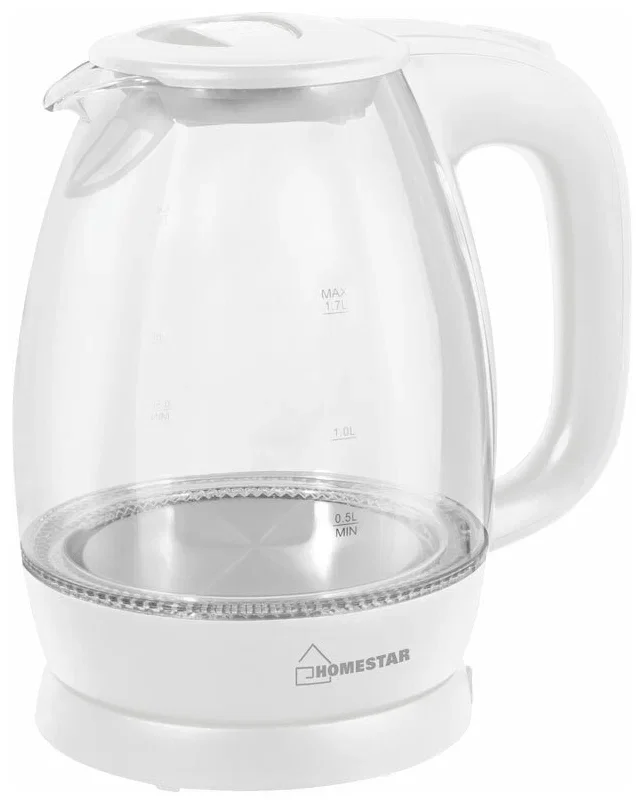 Чайник электрический Homestar HS-1012 003566 белый