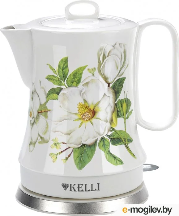 Чайник электрический Kelli KL-1450, 1.7 л, керамический