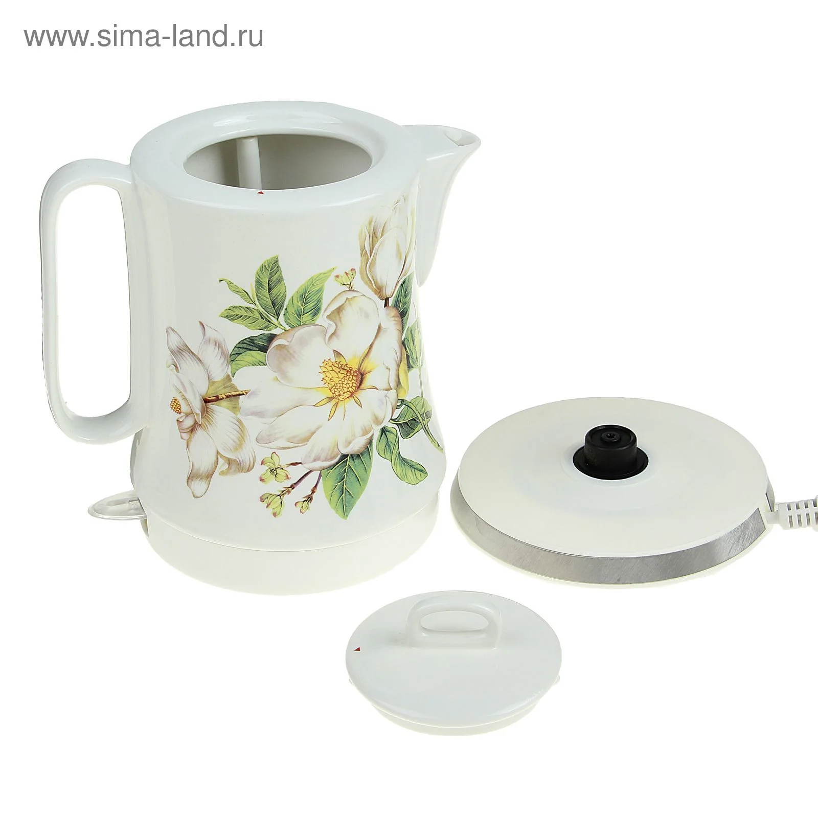 Чайник электрический Kelli KL-1450, 1.7 л, керамический