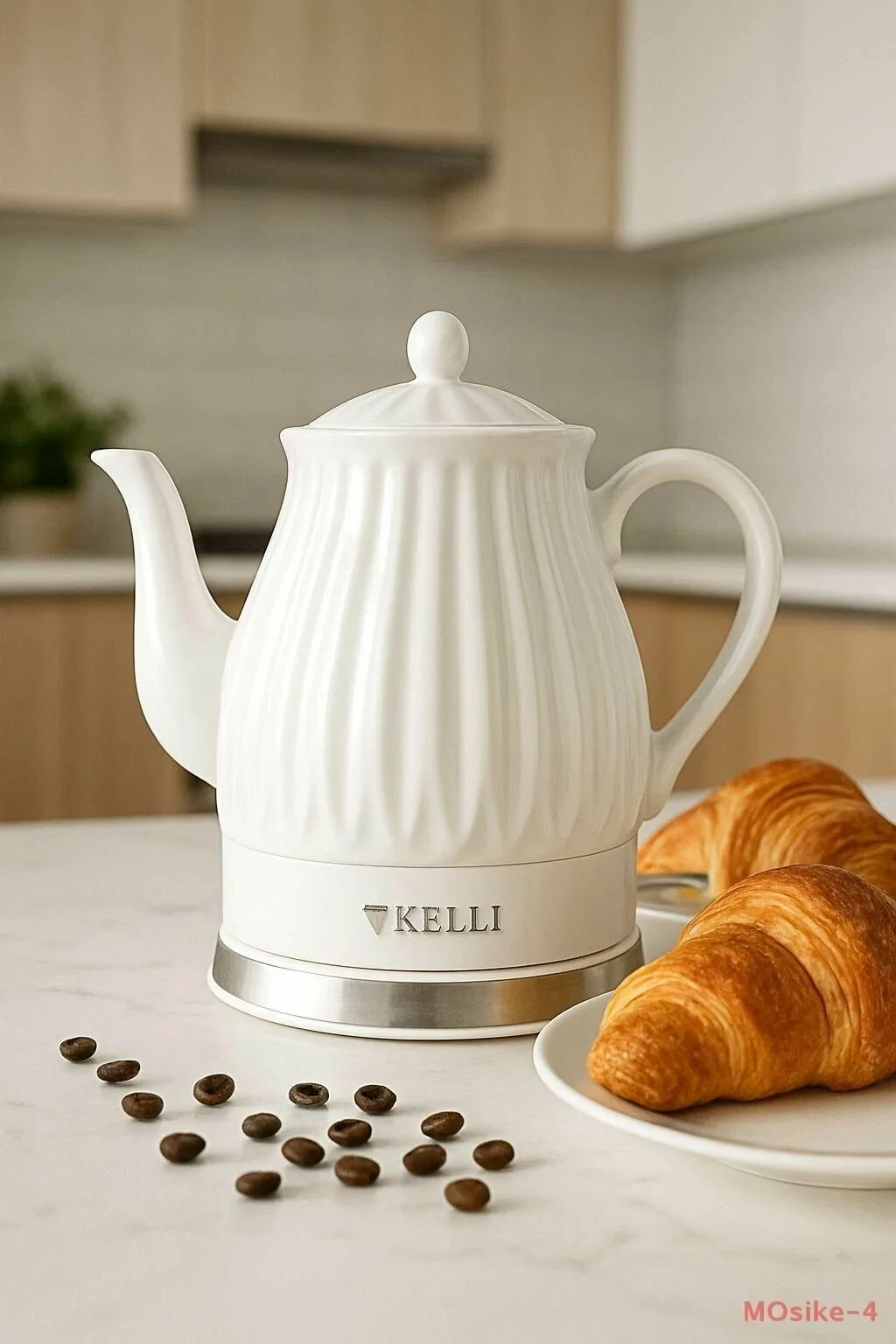 Чайник электрический Kelli KL-1810, керамический