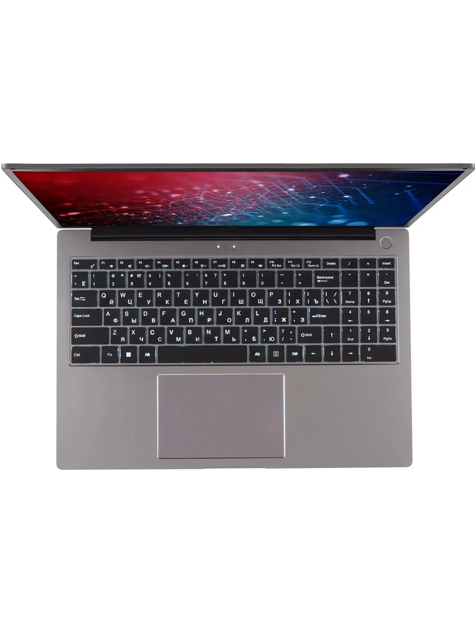 Ноутбук IRU Strato 16ALMR Core i7 12650H 16Gb SSD512Gb Intel UHD Graphics 16" IPS FHD (1920x1200) Windows 11 Pro grey WiFi BT Cam 5400mAh (2142319)