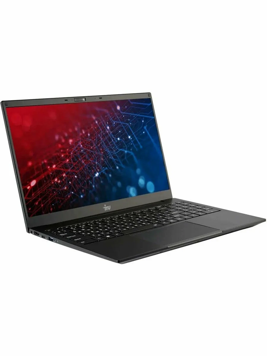 Ноутбук IRU Tactio 15ALGR Core i5 1335U 16Gb SSD512Gb Intel UHD Graphics 15.6" IPS FHD (1920x1080) без ОС black WiFi BT Cam 4500mAh (2173258)