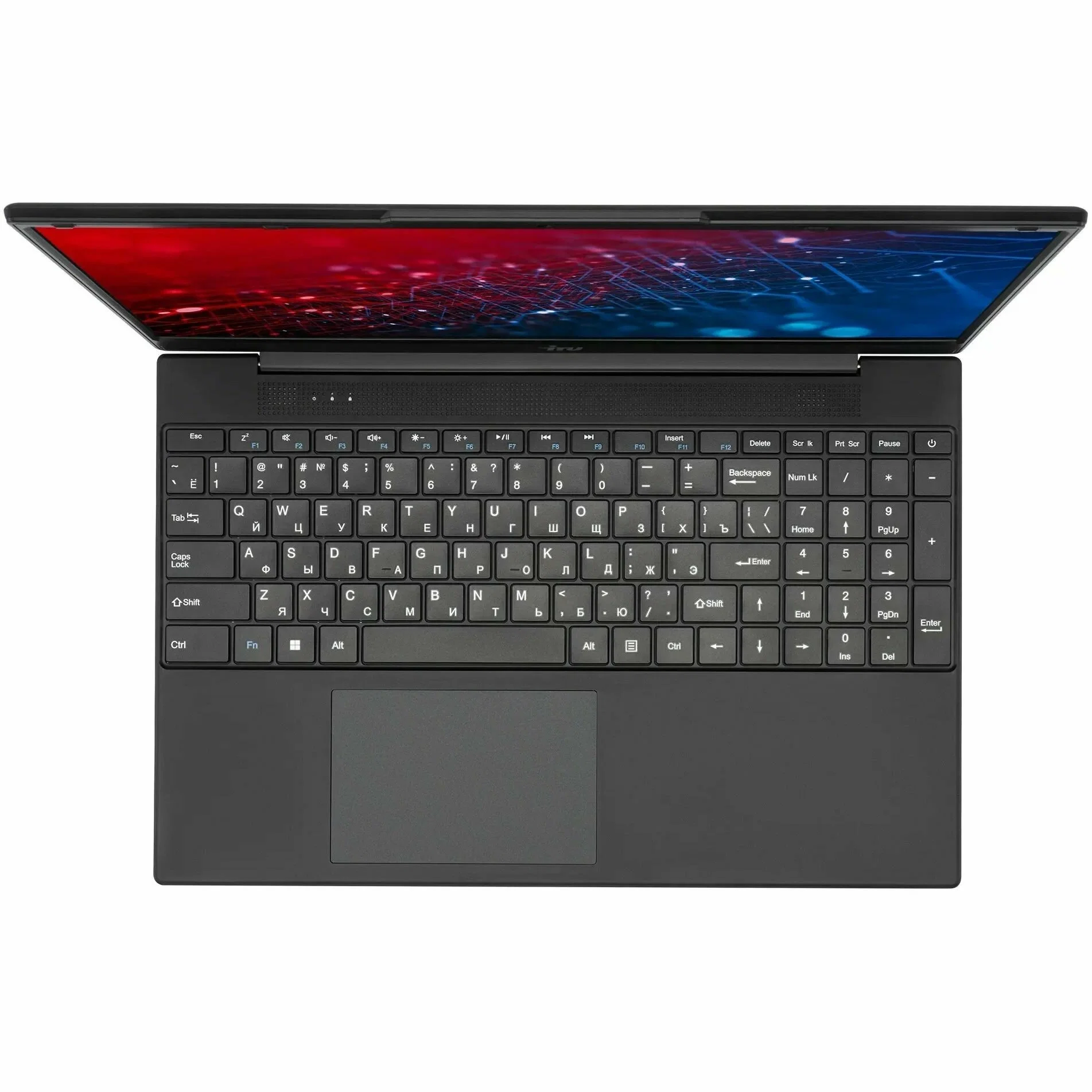 Ноутбук IRU Tactio 15ALGR Core i5 1335U 16Gb SSD512Gb Intel UHD Graphics 15.6" IPS FHD (1920x1080) без ОС black WiFi BT Cam 4500mAh (2173258)