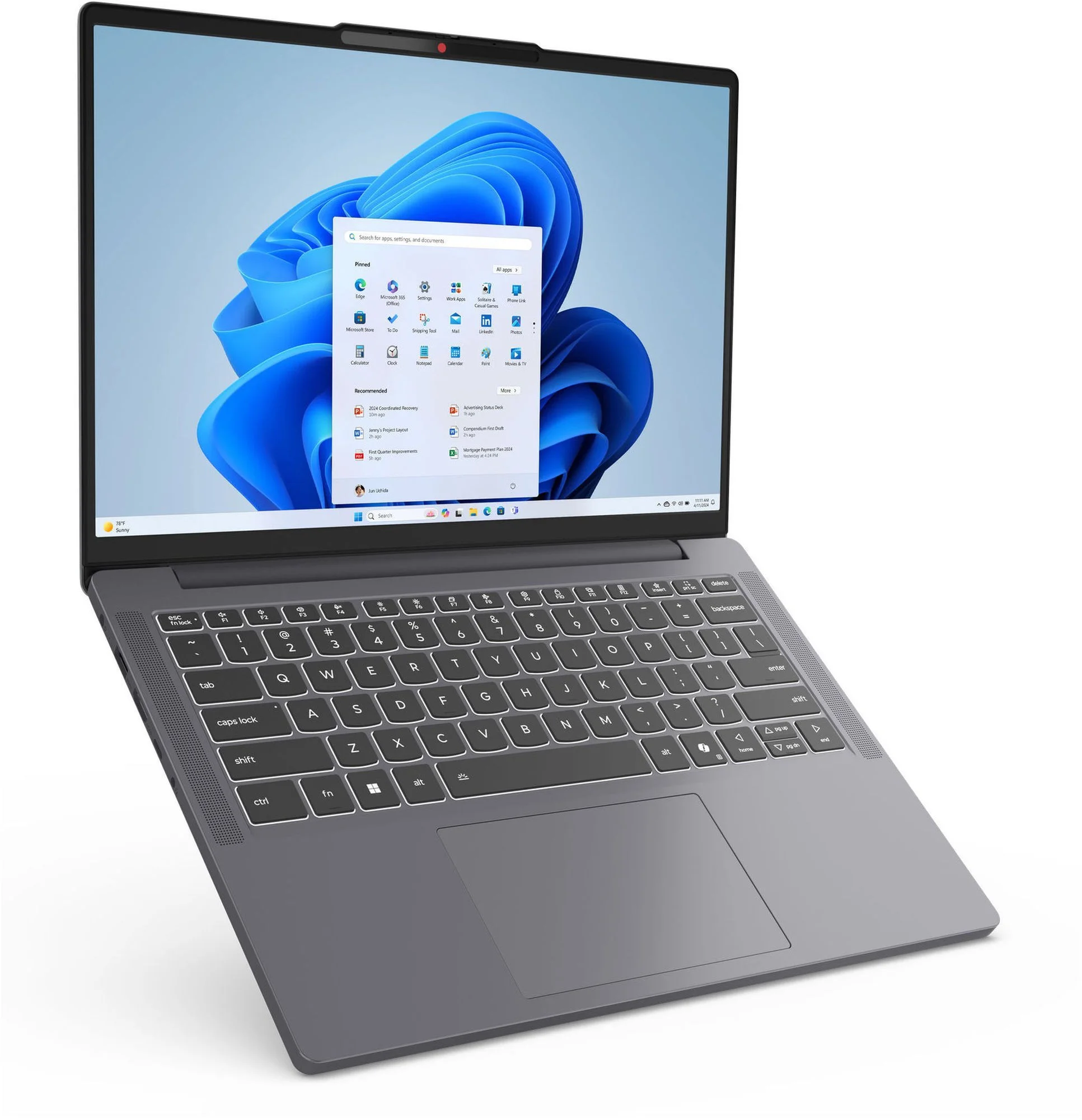 Ноутбук Lenovo IdeaPad Slim 3 15ARP10 Ryzen 7 170 16Gb SSD512Gb AMD Radeon 680M 15.3" IPS WUXGA (1920x1200) без ОС grey WiFi BT Cam (83K700PBPS)