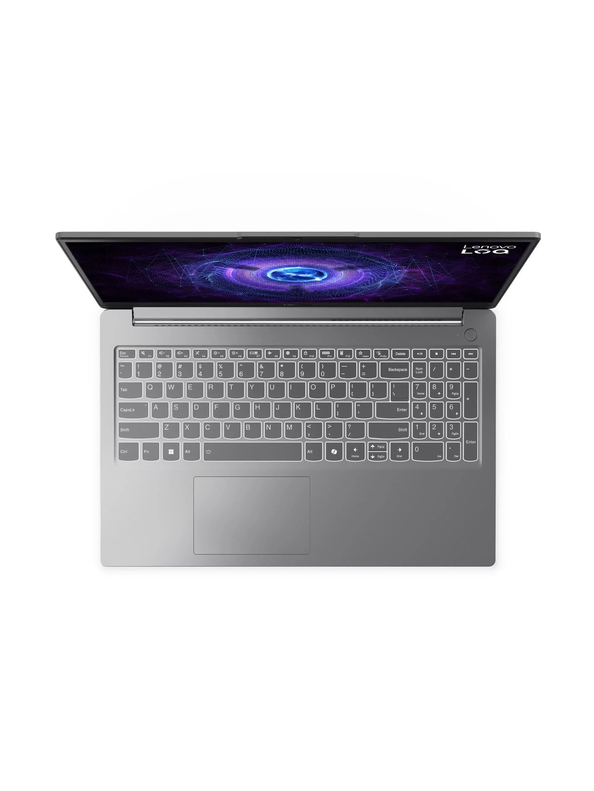 Ноутбук Lenovo LOQ 15ARP9 Ryzen 5 7235HS 16Gb SSD512Gb NVIDIA GeForce RTX 3050 6Gb 15.6" IPS FHD (1920x1080) без ОС grey WiFi BT Cam (83JC0057PS)