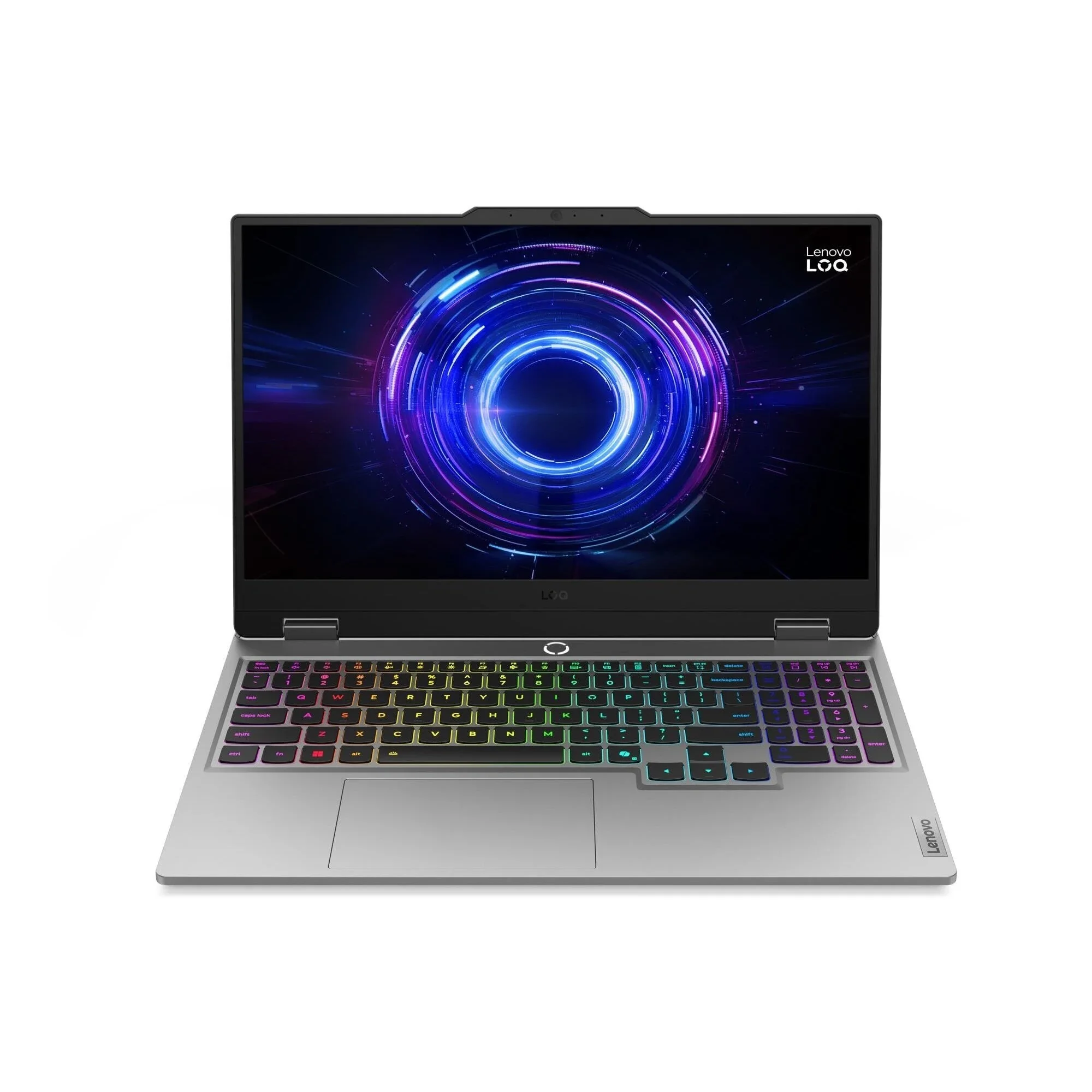 Ноутбук Lenovo LOQ 15IRX10 Core i7 14700HX 16Gb SSD512Gb NVIDIA GeForce RTX5050 8Gb 15.6" IPS FHD (1920x1080) без ОС grey WiFi BT Cam (83JE00YNPS)