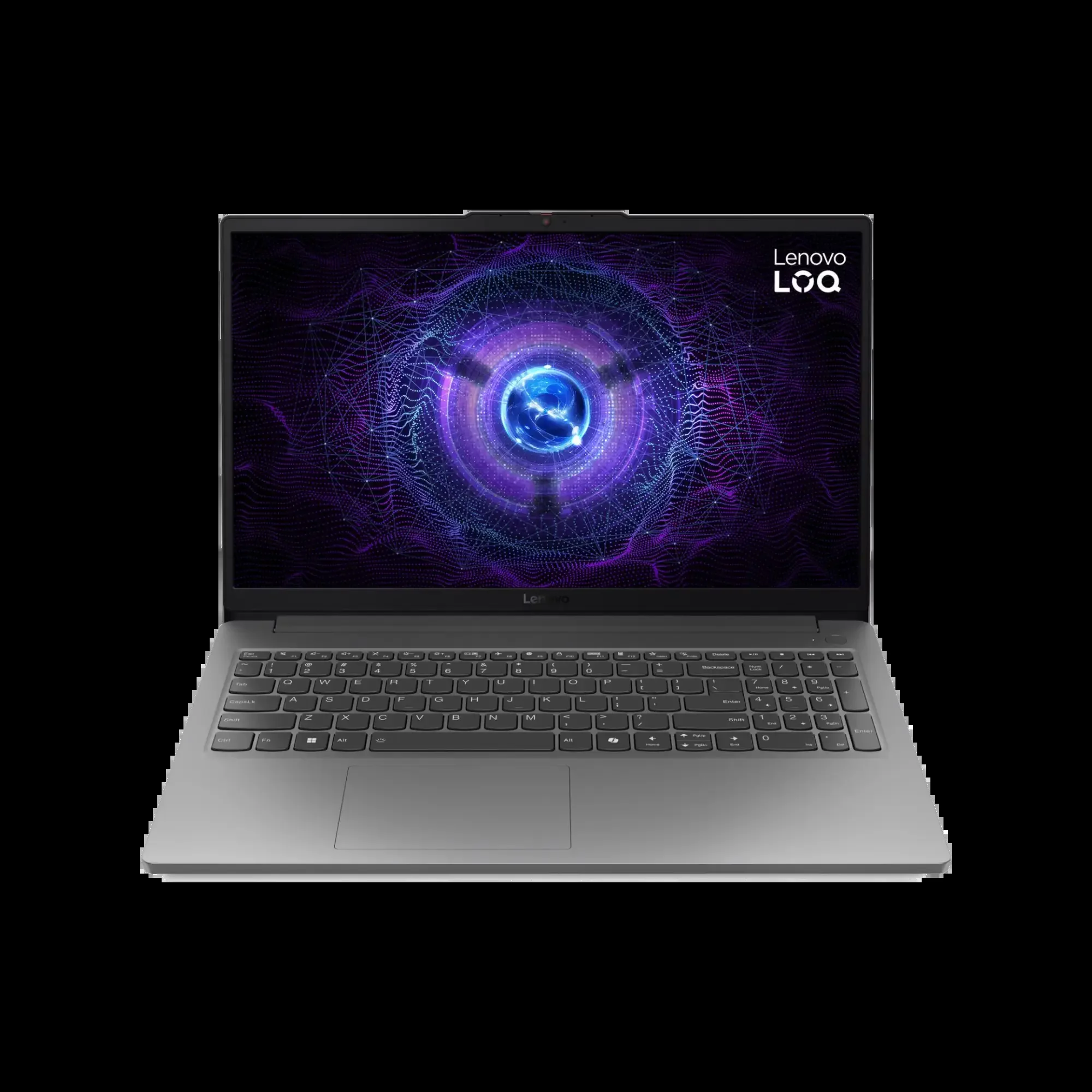 Ноутбук Lenovo LOQ 15IRX9 Core i7 13645HX 16Gb SSD512Gb NVIDIA GeForce RTX4050 6Gb 15.6" IPS FHD (1920x1080) без ОС grey WiFi BT Cam (83DV01HPSA)