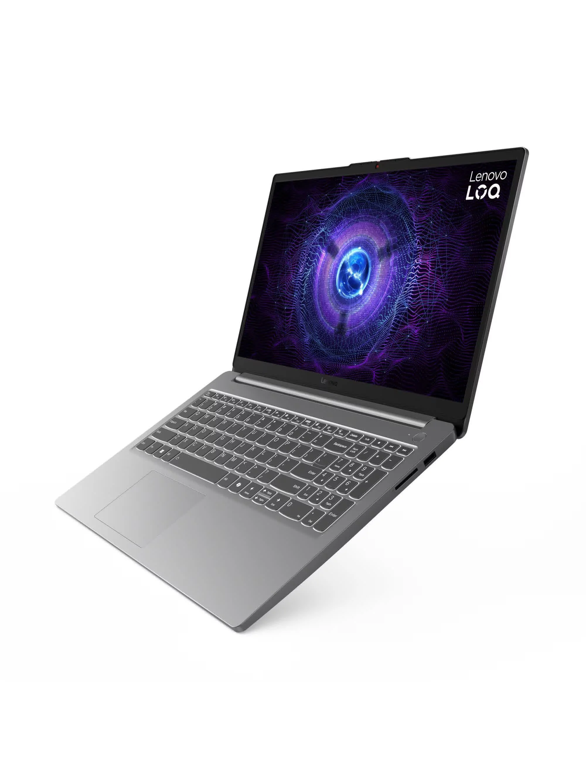 Ноутбук Lenovo LOQ 15IRX9 Core i7 13645HX 16Gb SSD512Gb NVIDIA GeForce RTX4050 6Gb 15.6" IPS FHD (1920x1080) без ОС grey WiFi BT Cam (83DV01HPSA)