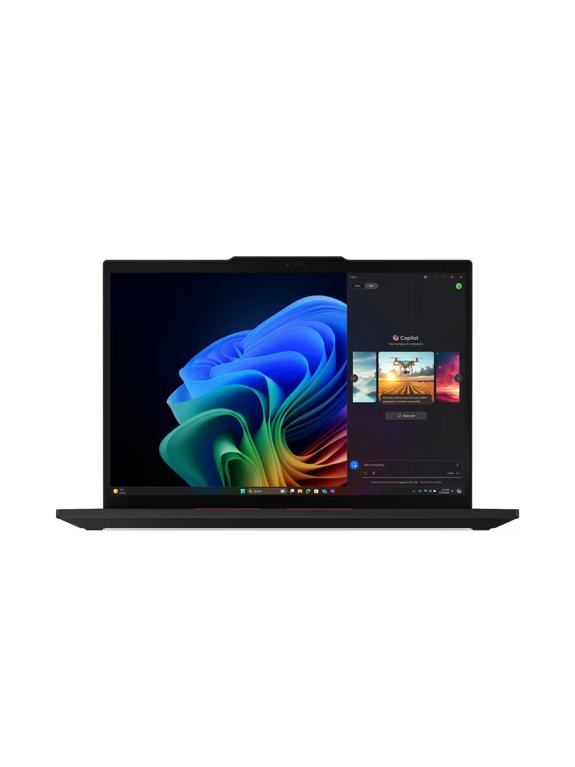 Ноутбук Lenovo ThinkPad T14 G6 Core Ultra 7 258V 32Gb SSD512Gb Intel Arc 140V 14" IPS WUXGA (1920x1200) Windows 11 Pro black WiFi BT Cam (21QG0059GP)