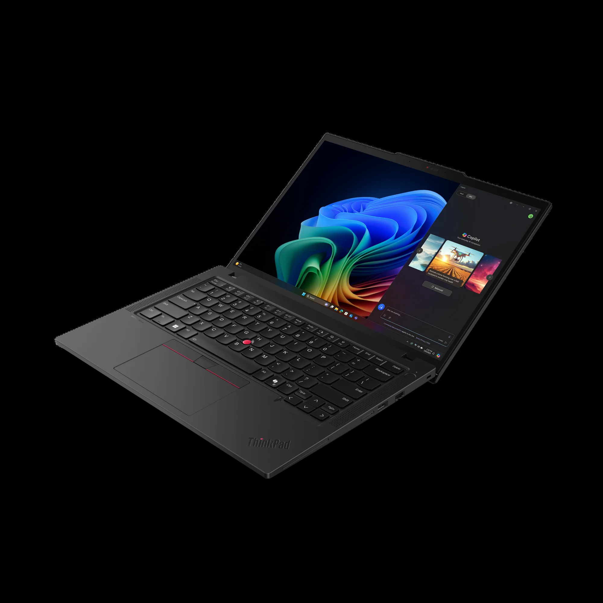 Ноутбук Lenovo ThinkPad T14 G6 Core Ultra 7 258V 32Gb SSD512Gb Intel Arc 140V 14" IPS WUXGA (1920x1200) Windows 11 Pro black WiFi BT Cam (21QG0059GP)