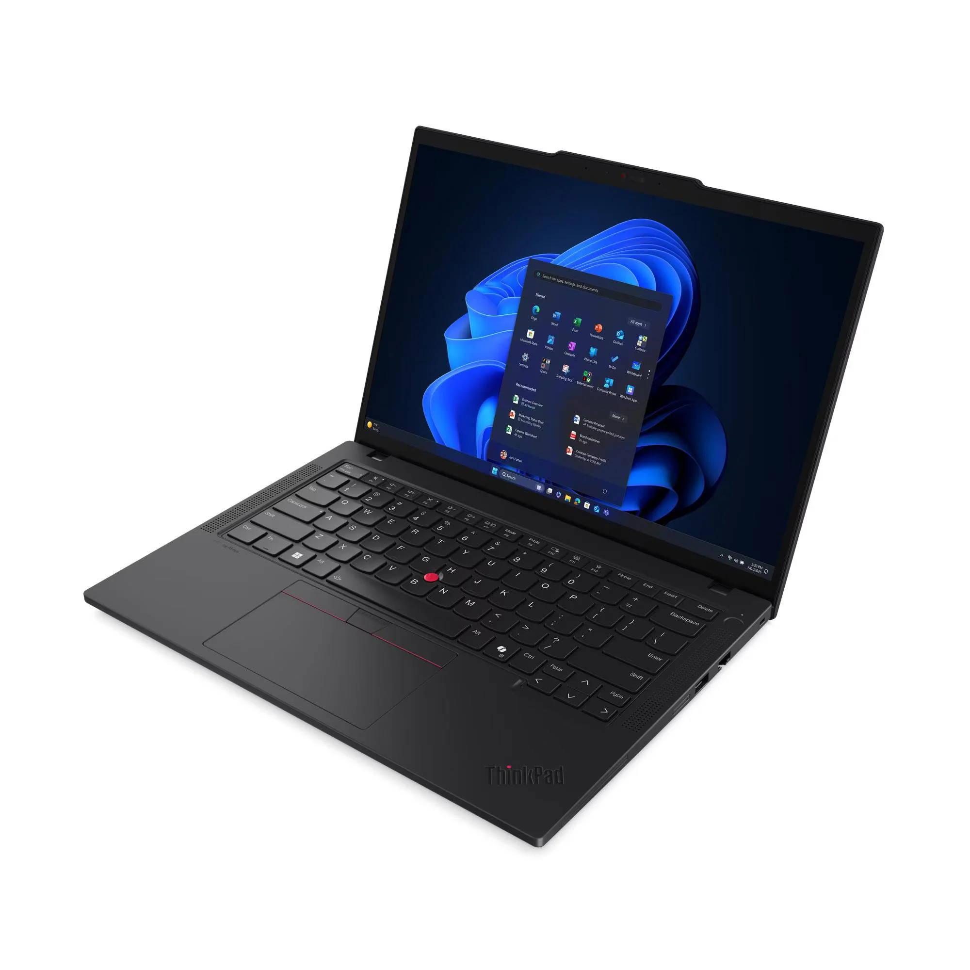 Ноутбук Lenovo ThinkPad T14 G6 Core Ultra 7 258V 32Gb SSD512Gb Intel Arc 140V 14" IPS WUXGA (1920x1200) Windows 11 Pro black WiFi BT Cam (21QG0059GP)