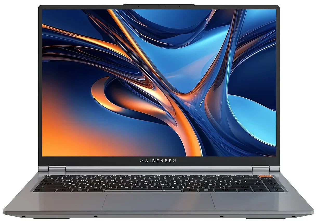 Ноутбук Maibenben P15B-R576UM Ryzen 5 7640HS 16Gb SSD512Gb AMD Radeon 760M 15.3" IPS FHD+ (1920x1200) Windows 11 Home grey WiFi BT Cam 5921mAh (P15B-R