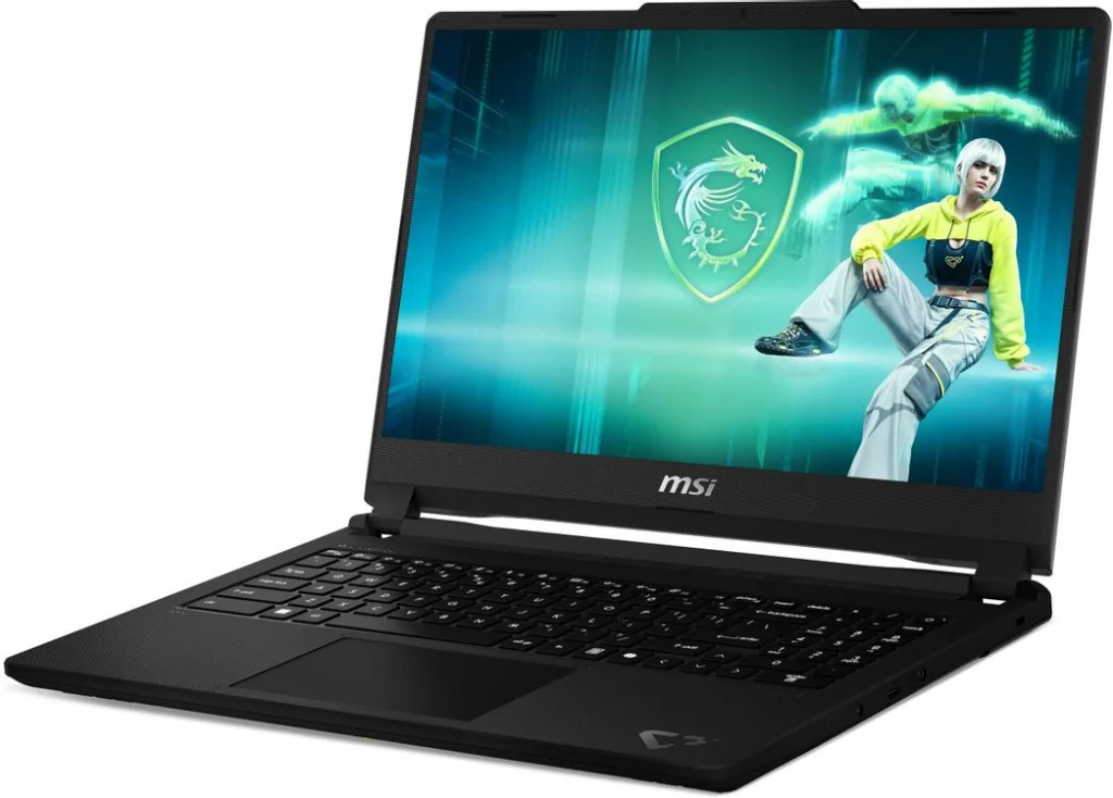 Ноутбук MSI Cyborg 15 C2WF-014XRU Core 7 240H 16Gb SSD1Tb NVIDIA GeForce RTX 5060 8Gb 15.6" IPS FHD (1920x1080) FreeDOS grey WiFi BT Cam (9S7-15T121-0