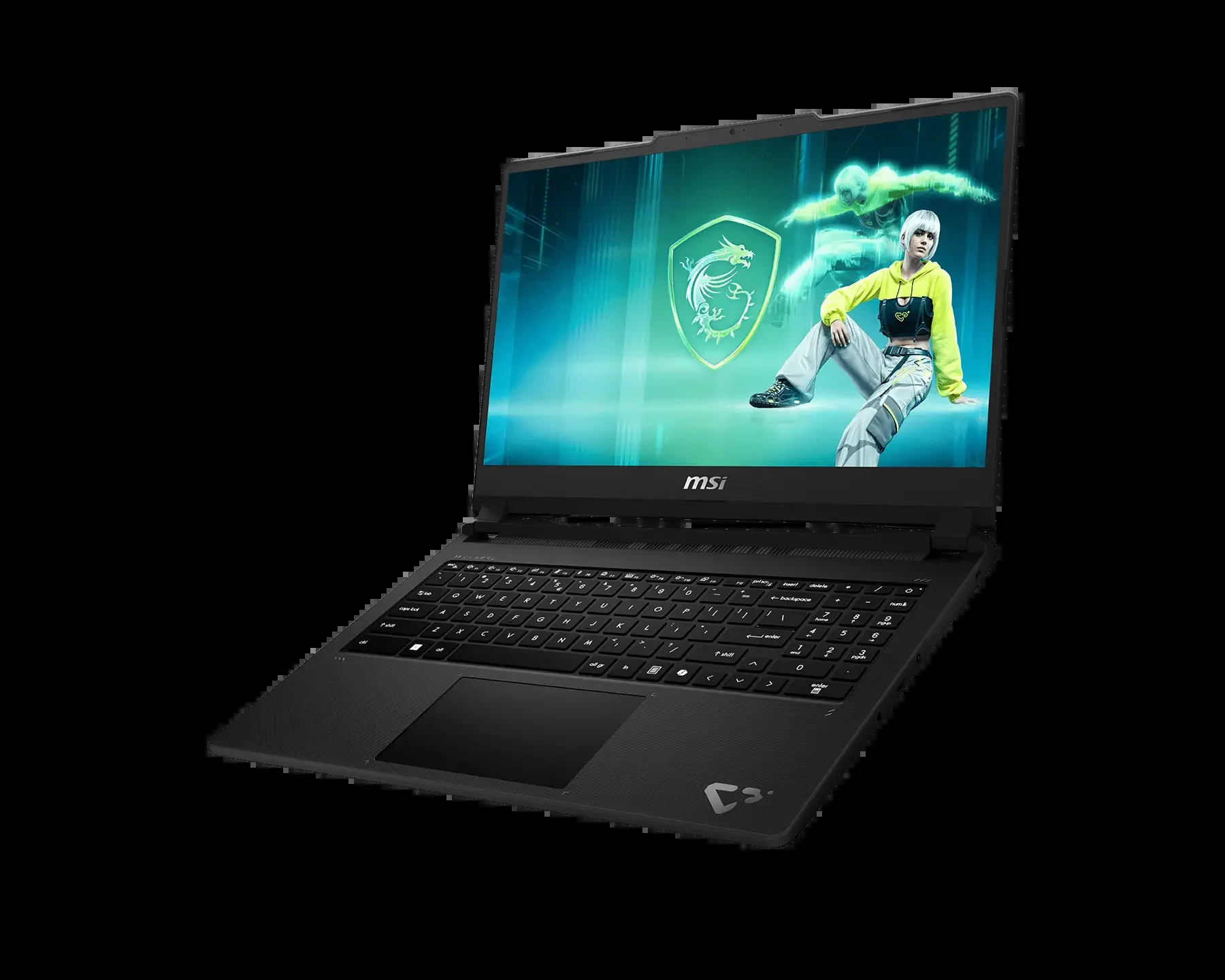 Ноутбук MSI Cyborg 15 C2WF-014XRU Core 7 240H 16Gb SSD1Tb NVIDIA GeForce RTX 5060 8Gb 15.6" IPS FHD (1920x1080) FreeDOS grey WiFi BT Cam (9S7-15T121-0