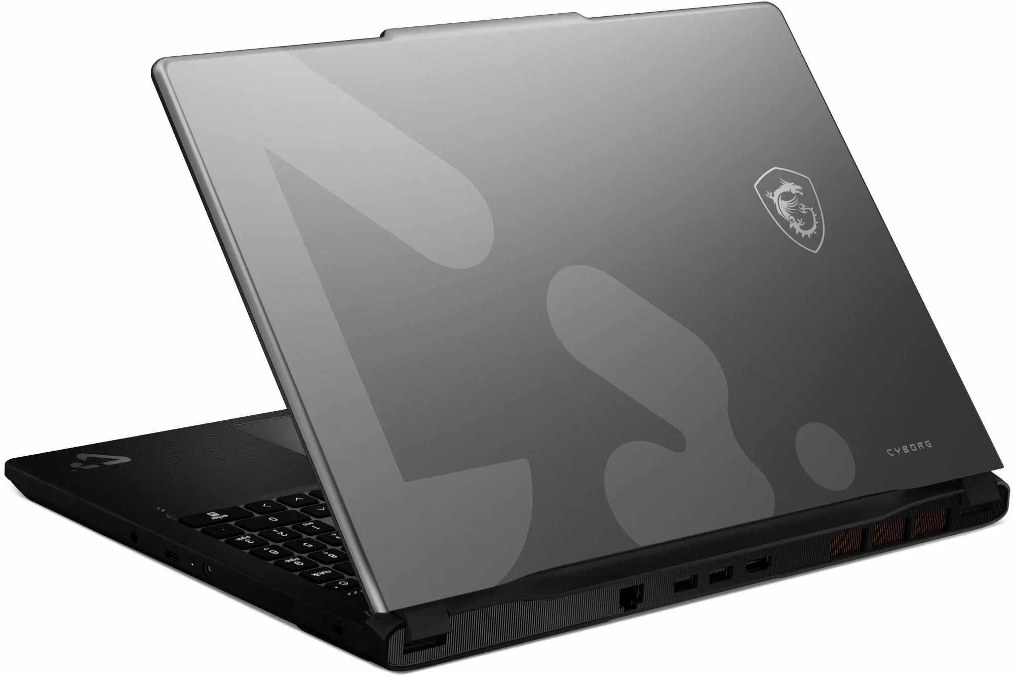Ноутбук MSI Cyborg 15 Max C2WG-013XRU Core 7 240H 16Gb SSD1Tb NVIDIA GeForce RTX 5070 8Gb 15.6" IPS FHD (1920x1080) FreeDOS grey WiFi BT Cam (9S7-15T1