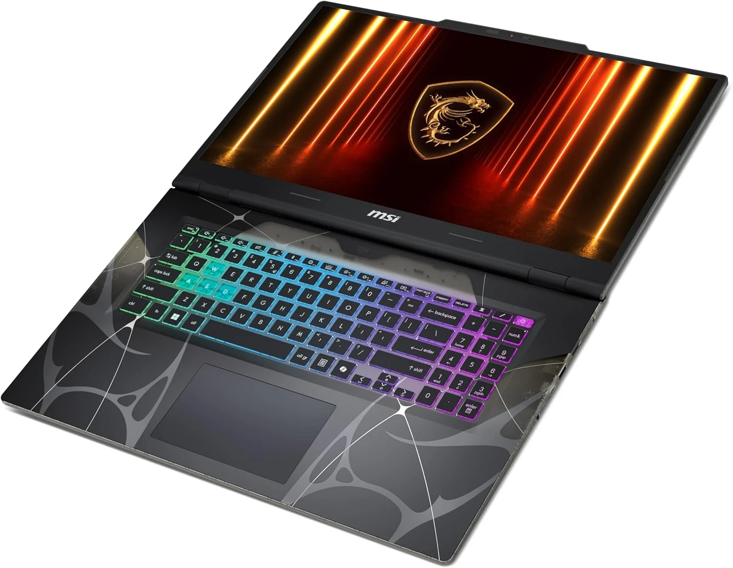 Ноутбук MSI Cyborg A17 AI B2HWFKG-040XRU Ryzen 7 260 16Gb SSD1Tb NVIDIA GeForce RTX 5060 8Gb 17.3" IPS FHD (1920x1080) FreeDOS black WiFi BT Cam (9S7-