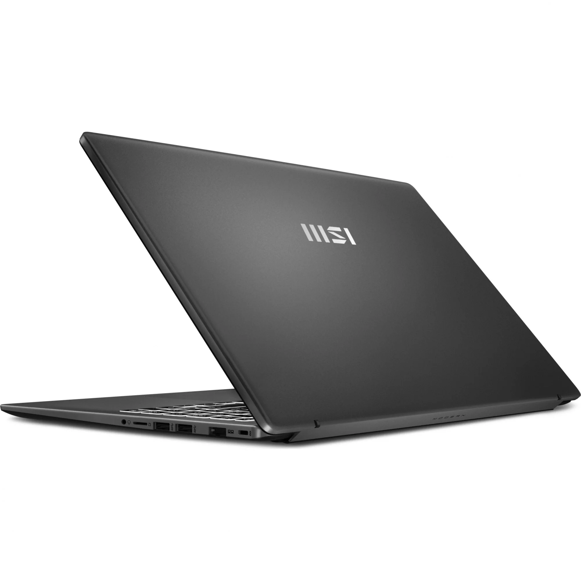 Ноутбук MSI Modern 15 F1MG-1071XRU Core 7 150U 16Gb SSD512Gb Intel Graphics 15.6" IPS FHD (1920x1080) FreeDOS grey WiFi BT Cam (9S7-15S111-1071)