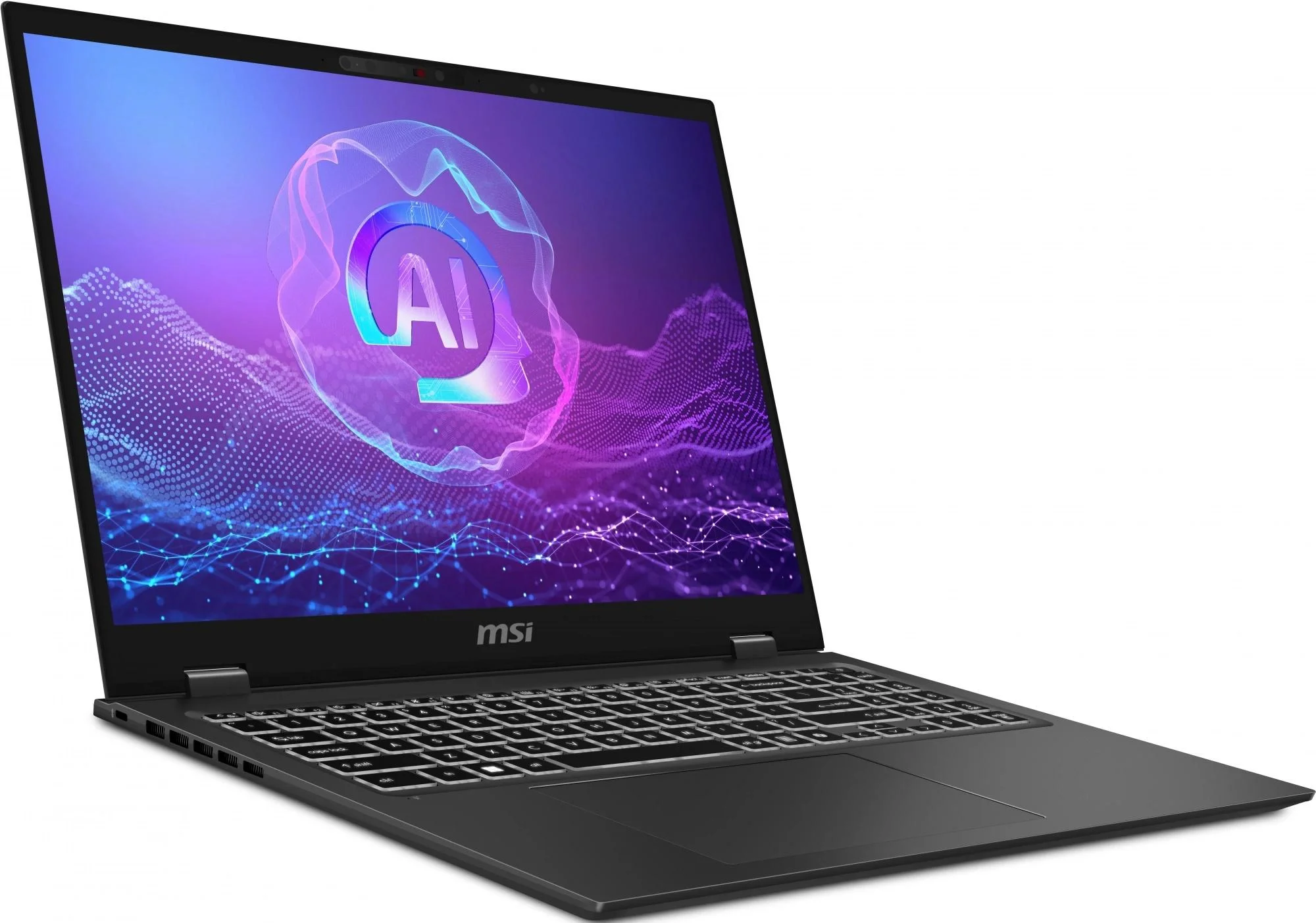 Ноутбук MSI Prestige 16 AI+ Evo B2VMG-033RU Core Ultra 7 258V 32Gb SSD1Tb Intel Arc 140V 16" IPS QHD+ (2560x1600) Windows 11 Home grey WiFi BT Cam (9S