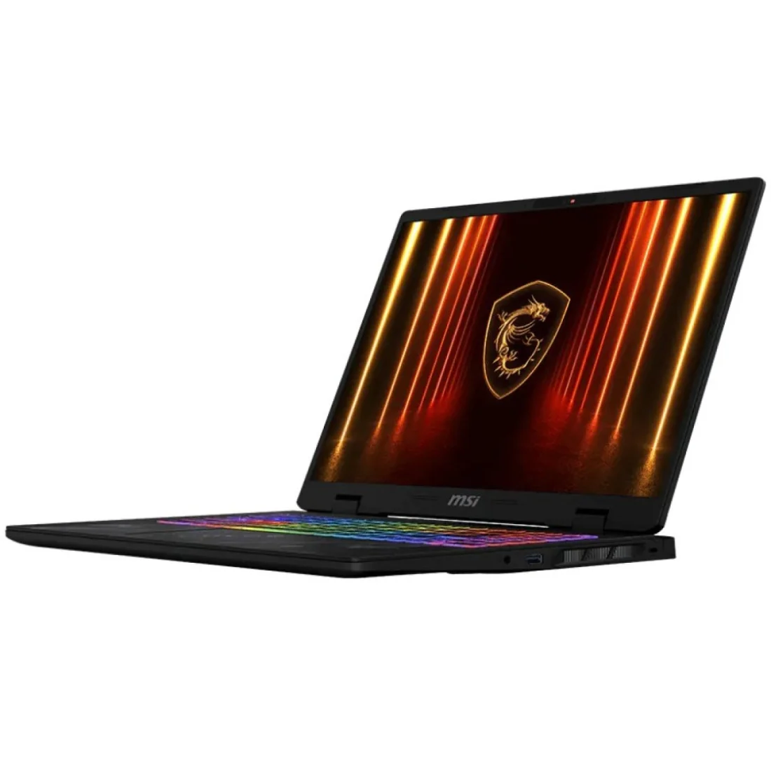 Ноутбук MSI Pulse A16 AI+ C3HWGKG-030XRU Ryzen AI 7 350 32Gb SSD1Tb NVIDIA GeForce RTX 5070 8Gb 16" IPS QHD+ (2560x1600) FreeDOS black WiFi BT Cam (9S