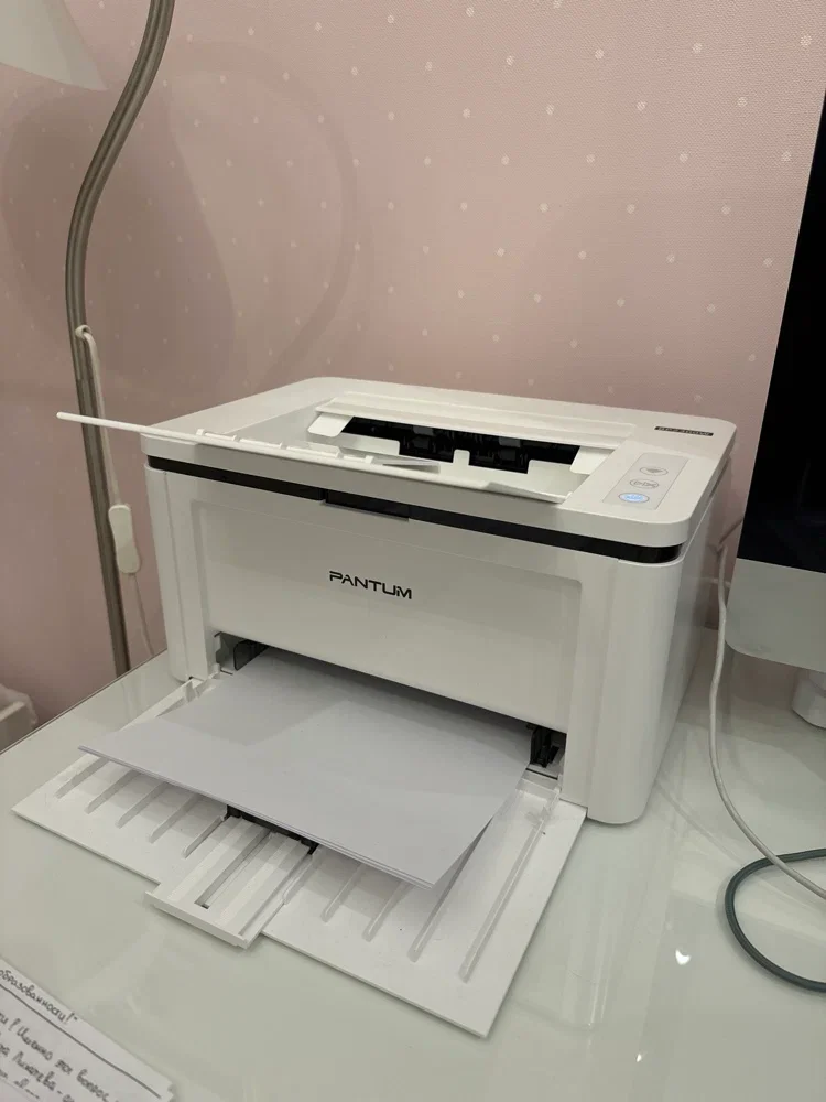 Принтер Pantum BP2300W, монохромная печать, белый
