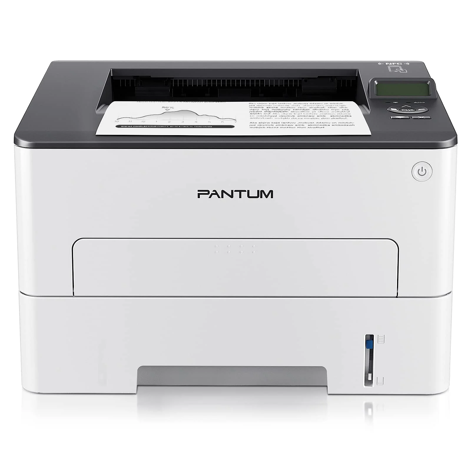 Принтер Pantum P3300DW A4 Duplex Net WiFi белый