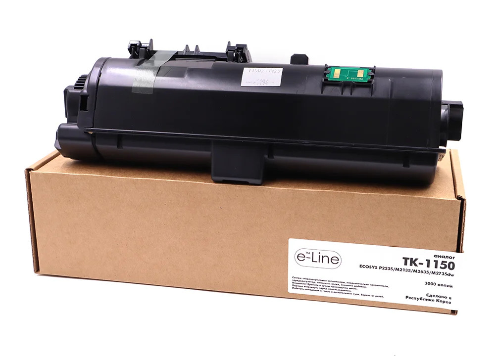 Картридж Kyocera TK-1150 1T02RV0NL0 черный (3000стр.) для P2235dn/P2235dw/M2135dn/M2635dn/M2635dw/M2735dw